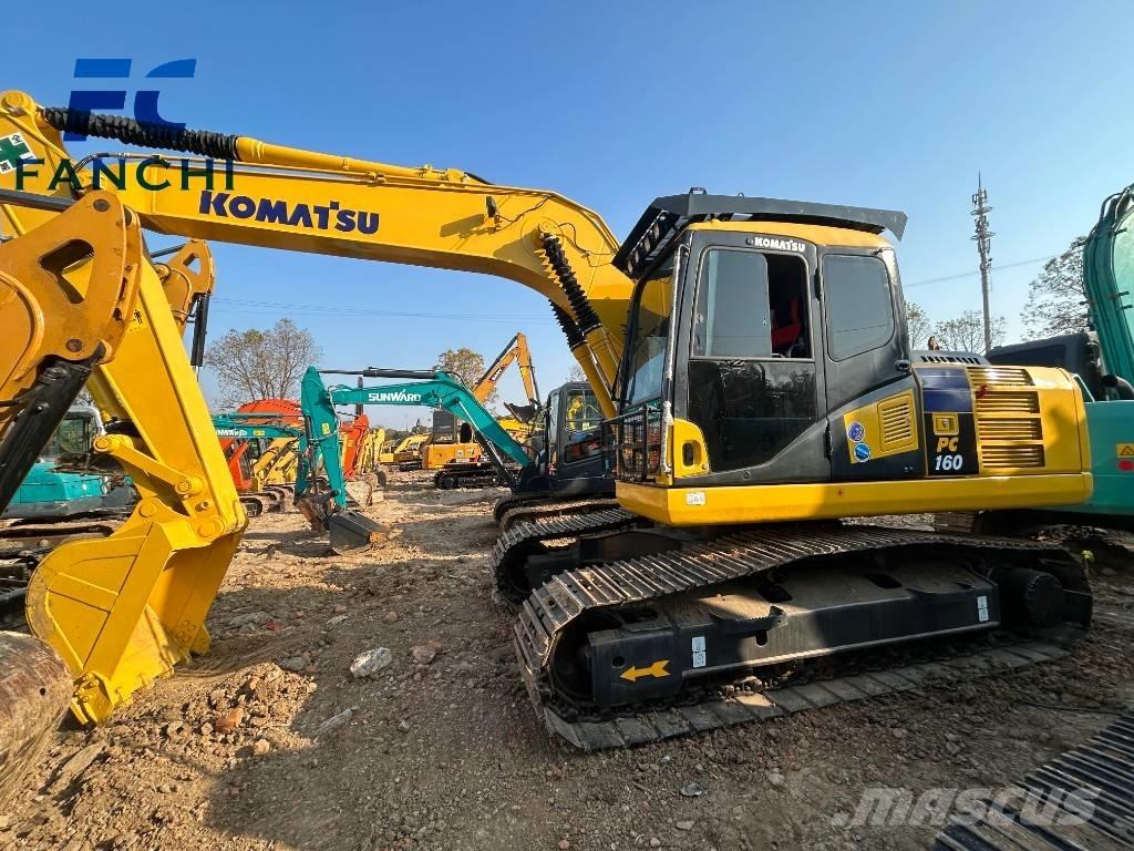 Komatsu PC 160 LC Kāpurķēžu ekskavatori