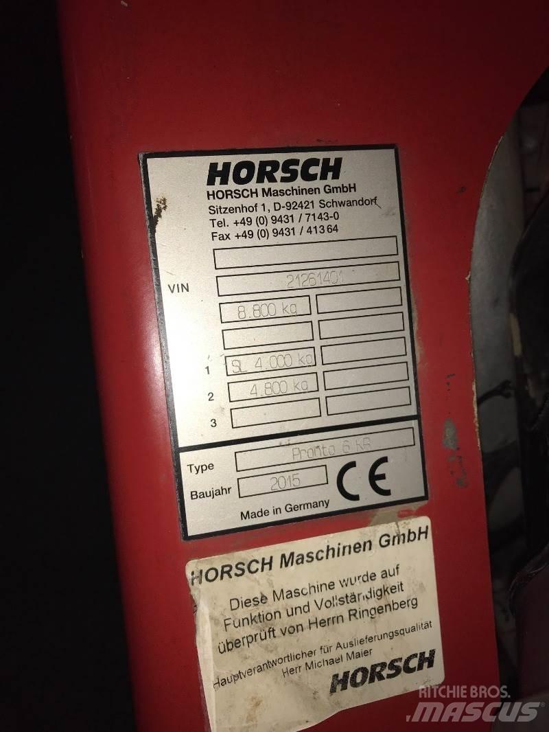 Horsch Pronto 6  KR Kombinētās sējmašīnas