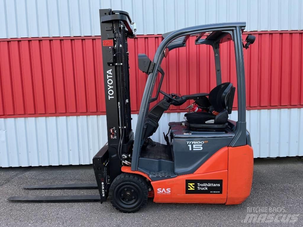 Toyota 8 FB E 15 Elektriskie iekrāvēji
