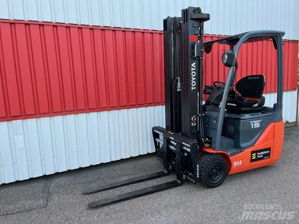 Toyota 8 FB E 15 Elektriskie iekrāvēji
