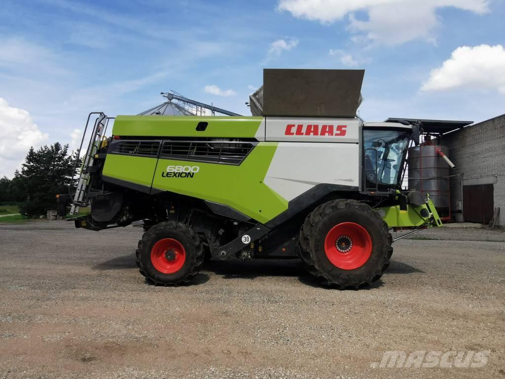 CLAAS Lexion 6800 Ražas novākšanas kombaini