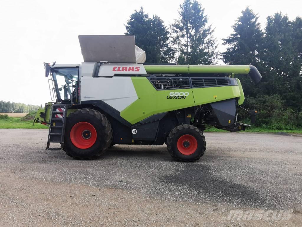 CLAAS Lexion 6800 Ražas novākšanas kombaini