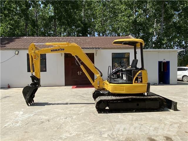 Komatsu PC 35 MR Kāpurķēžu ekskavatori