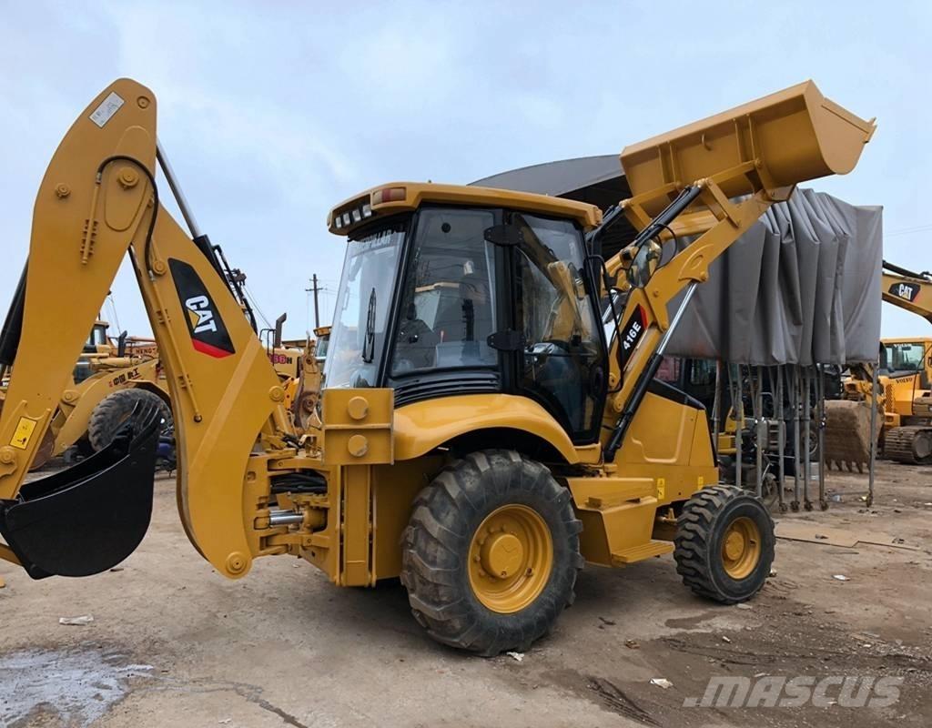 CAT 416E Ekskavatori-iekrāvēji