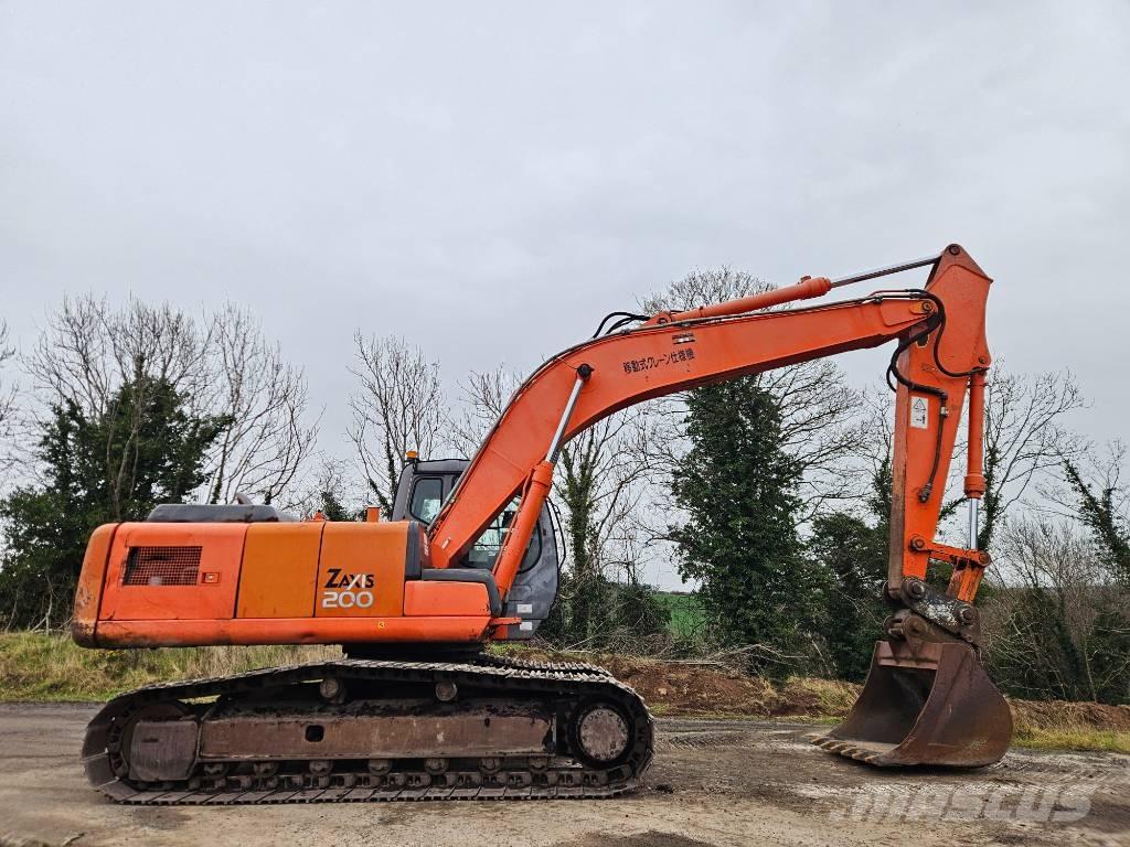 Hitachi ZX 200 LC Kāpurķēžu ekskavatori