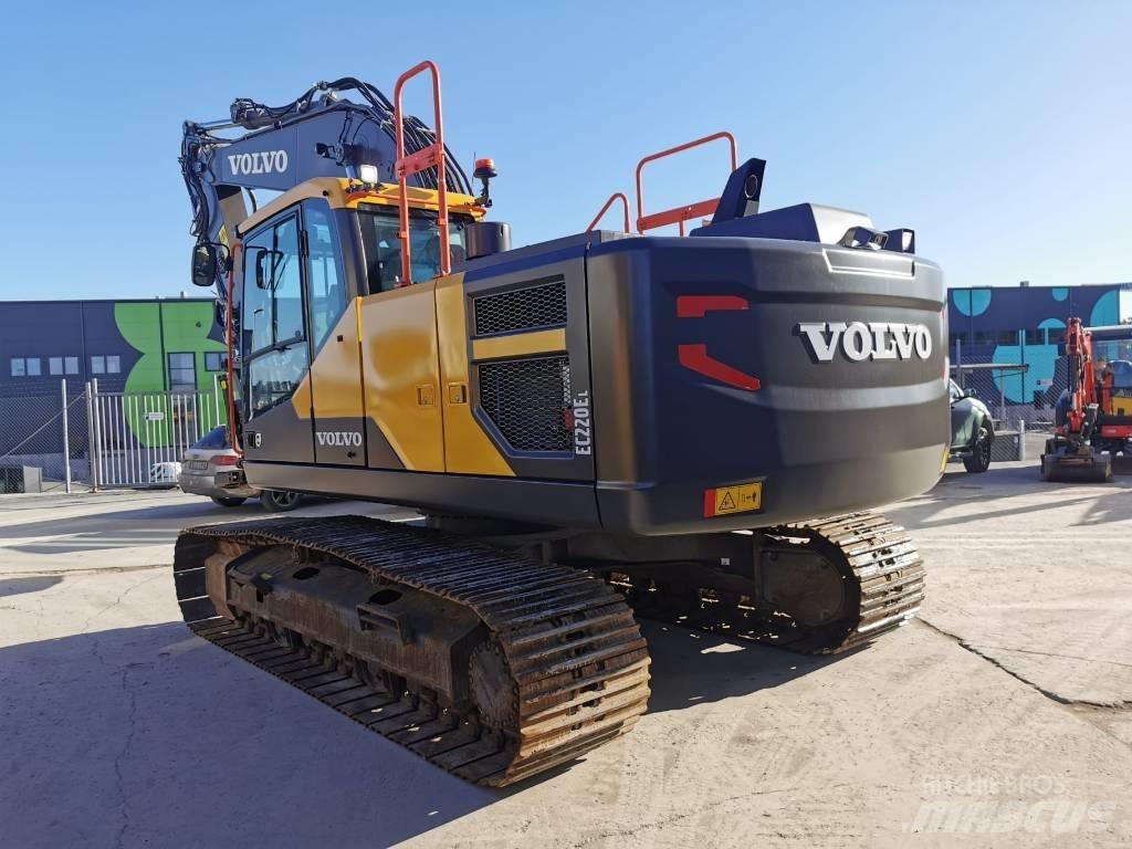 Volvo EC220EL Kāpurķēžu ekskavatori