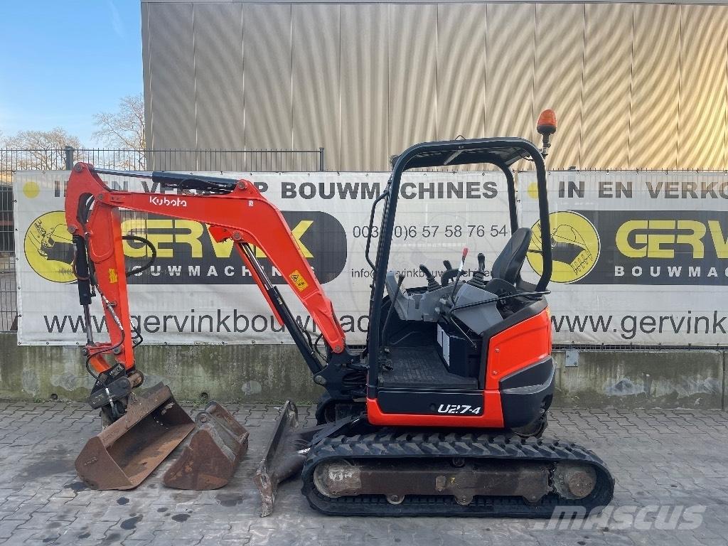 Kubota U 27-4 Mini ekskavatori < 7 t