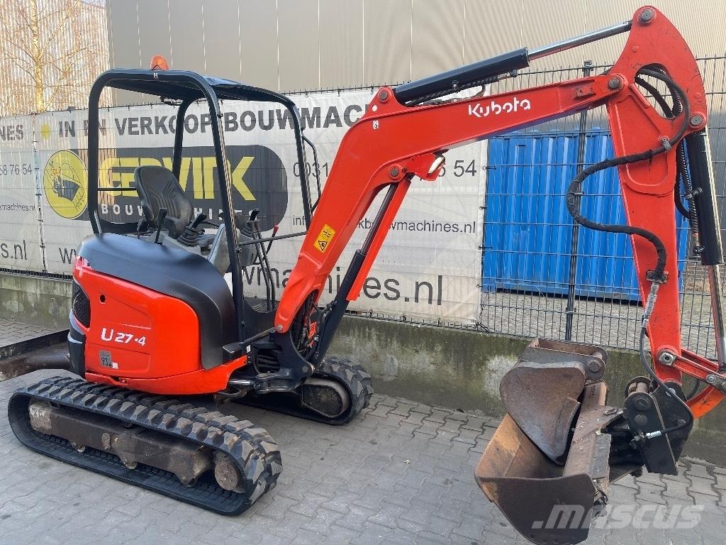 Kubota U 27-4 Mini ekskavatori < 7 t