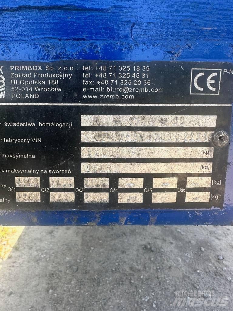 Zremb N263 Platformas/izkraušana no sāniem