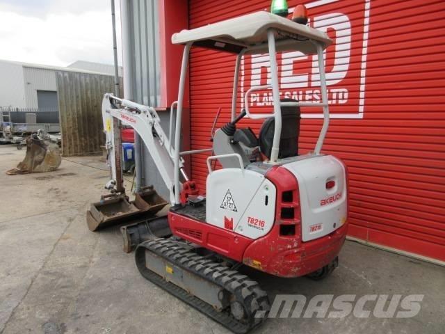 Takeuchi TB 216 Mini ekskavatori < 7 t