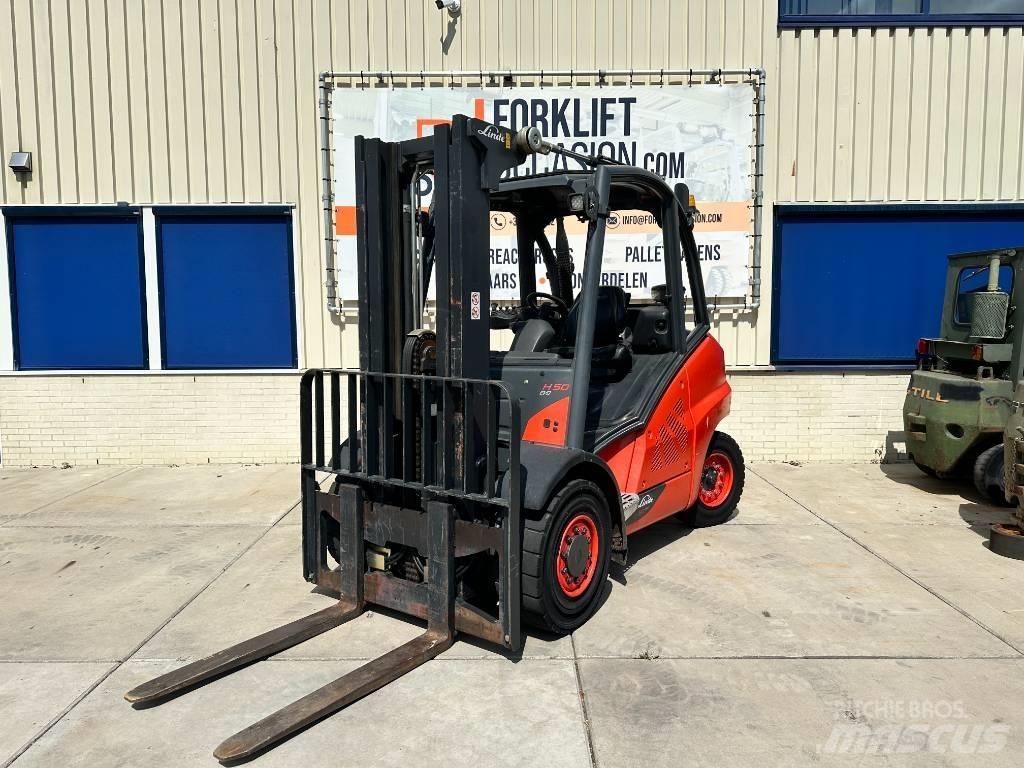 Linde H 50 D Tehnika ar dīzeļa dzinēju