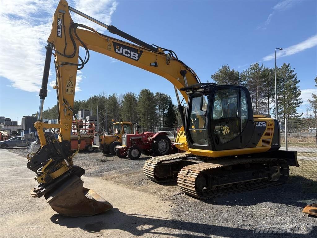 JCB JS145LC Kāpurķēžu ekskavatori