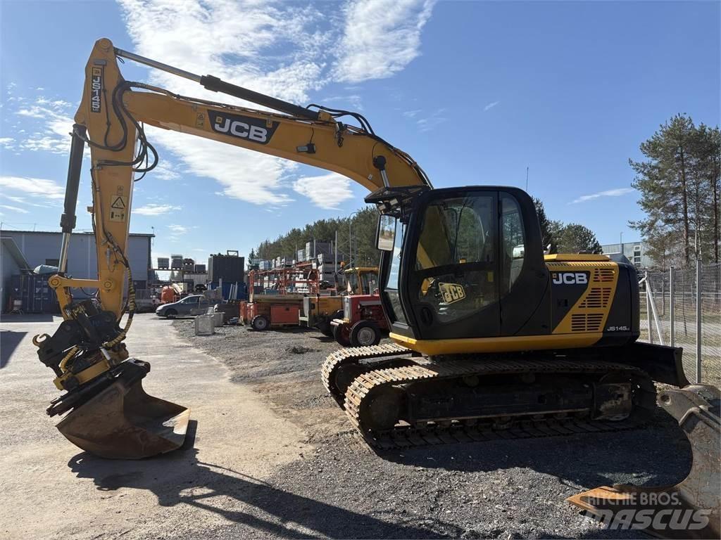 JCB JS145LC Kāpurķēžu ekskavatori