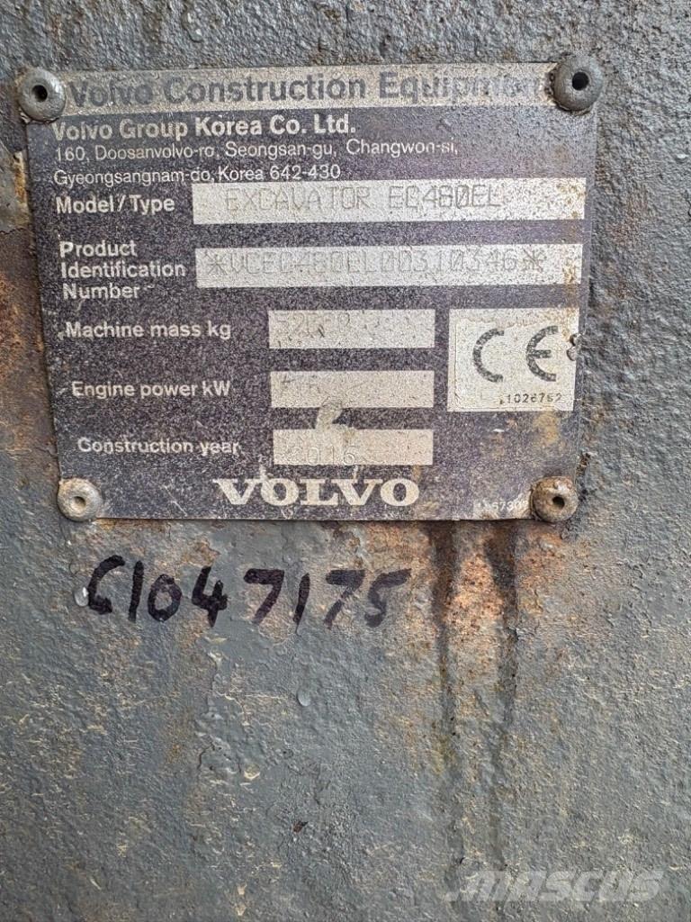 Volvo EC 480 E L Kāpurķēžu ekskavatori
