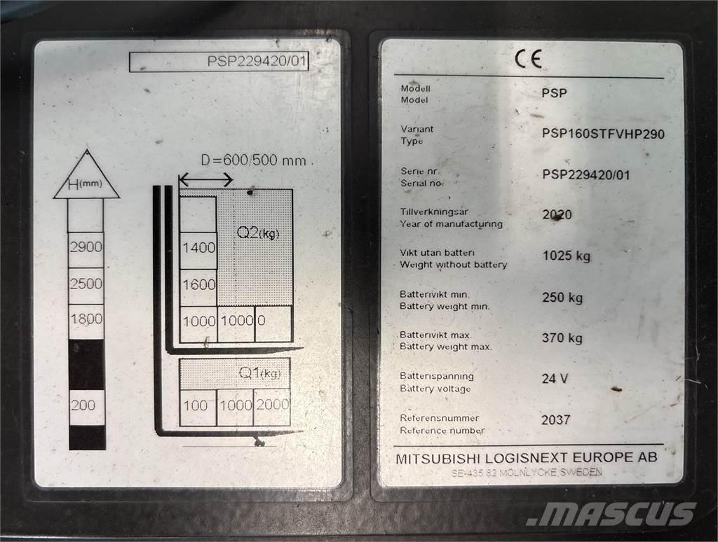 Atlet PSP160 Pašgājēji krautnētāji