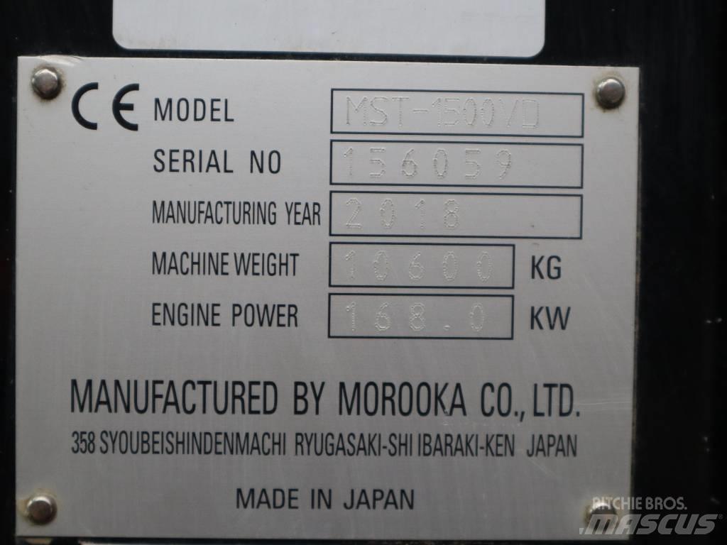 Morooka MST 1500 V D Kāpurķēžu pašizkrāvējs