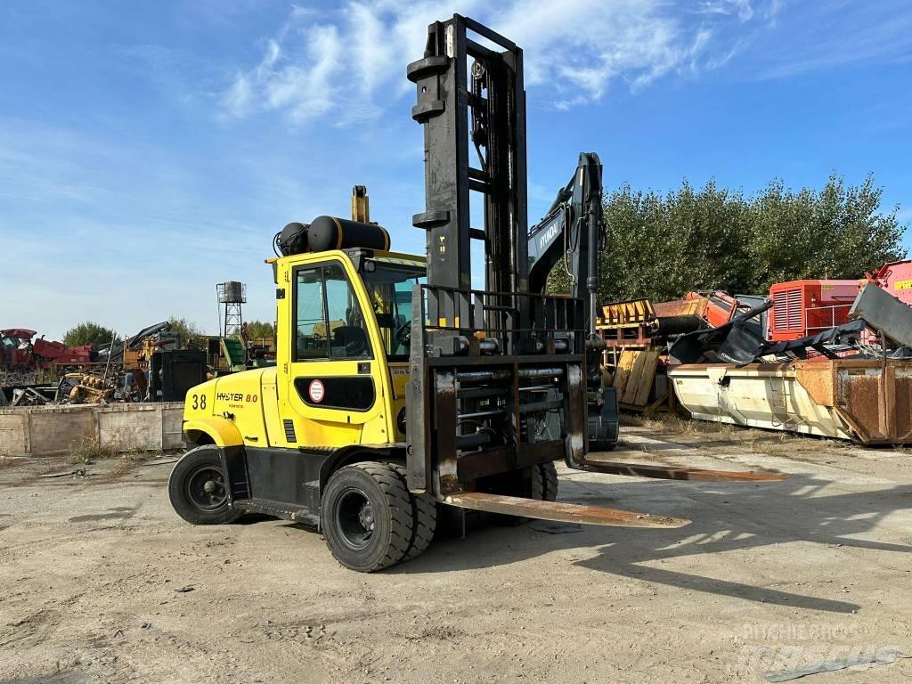 Hyster H 8.0FT9 LPG tehnika