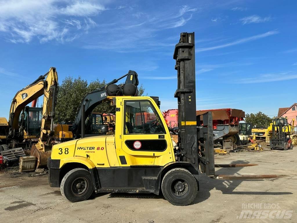Hyster H 8.0FT9 LPG tehnika