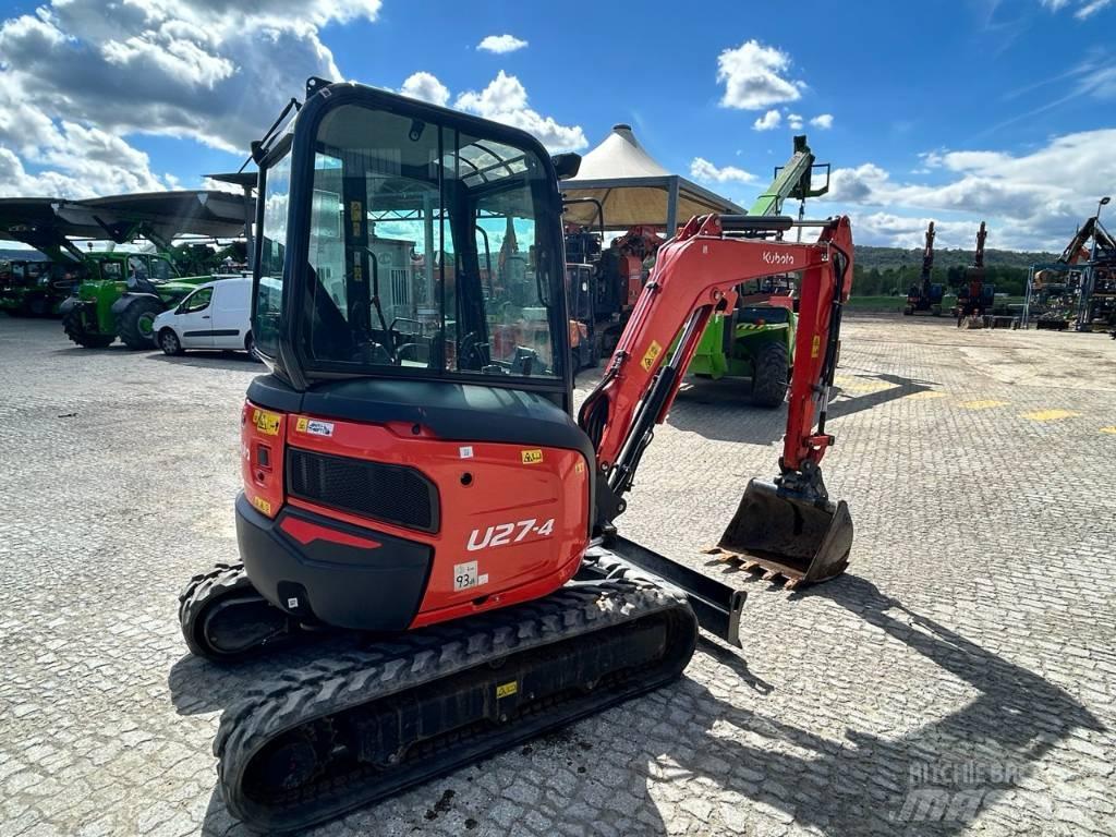 Kubota u27 hi Mini ekskavatori < 7 t