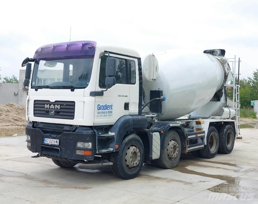 MAN TGA 35.400 Betonvedēji