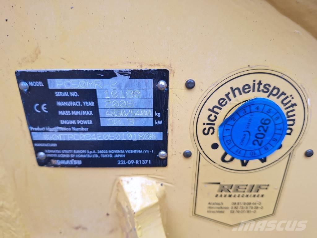 Komatsu PC 55 MR-2 Mini ekskavatori < 7 t