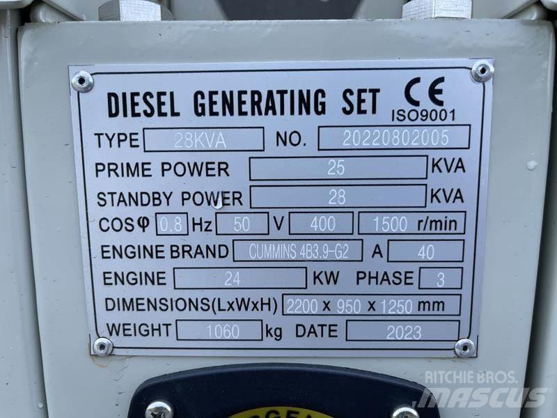 Cummins 28 kVA Dīzeļģeneratori