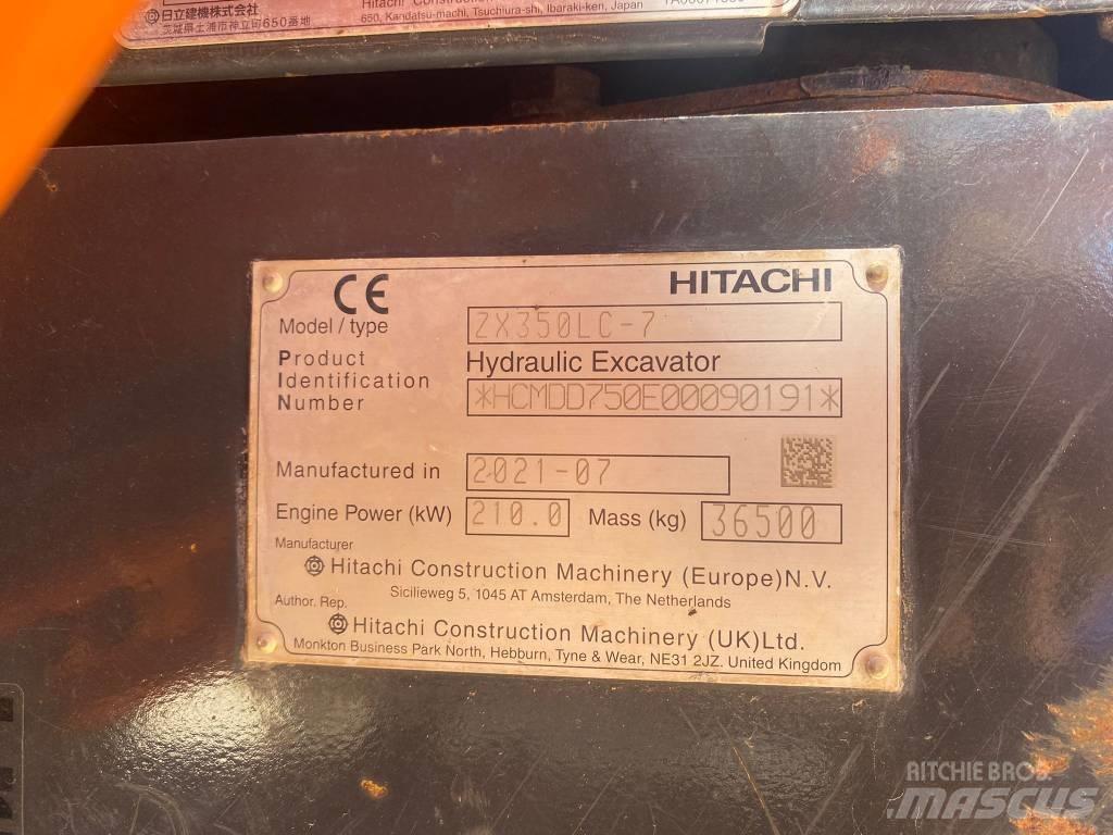 Hitachi ZX 350 LC-6 Kāpurķēžu ekskavatori