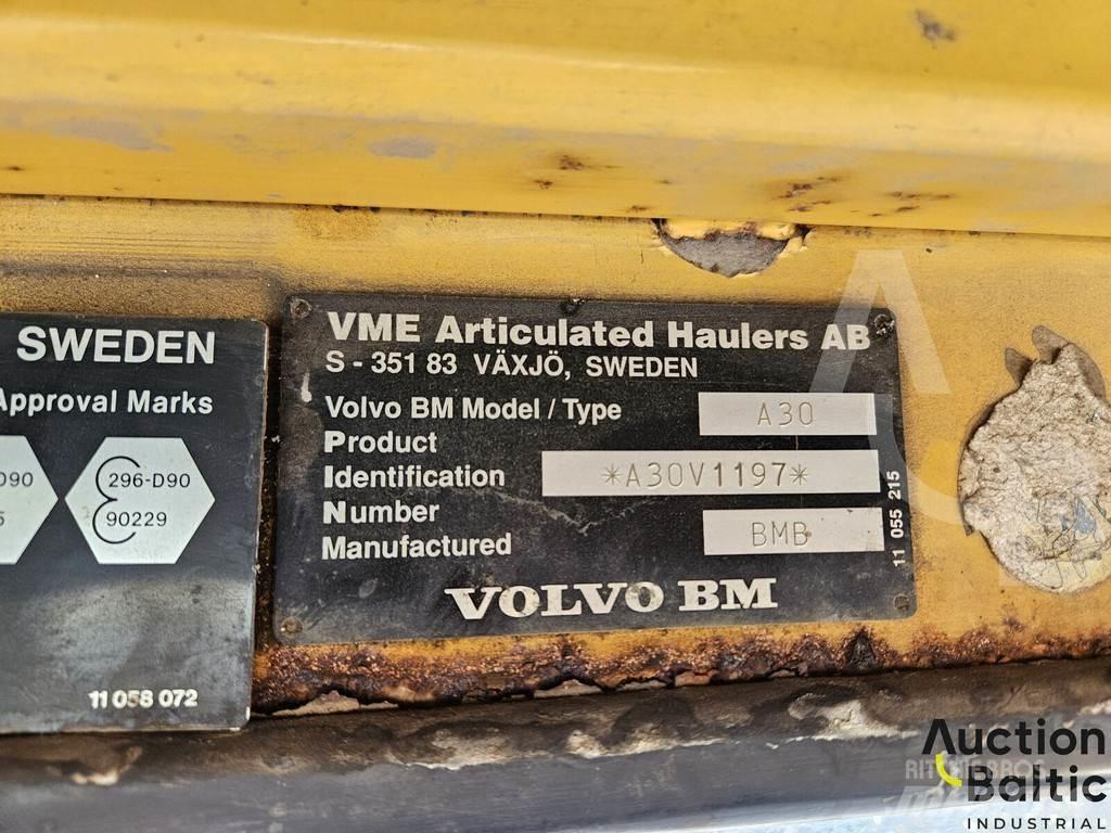 Volvo A30 Artikulētie pašizgāzēji