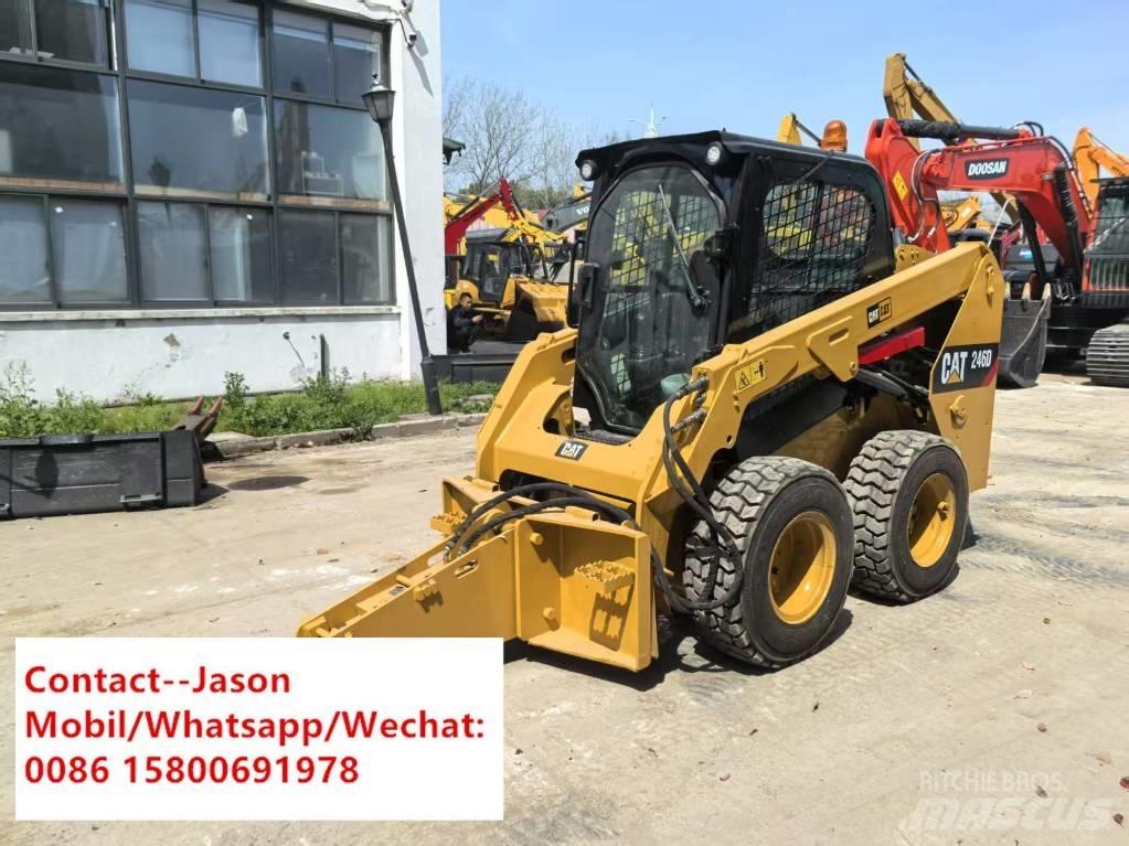 CAT 246 D Lietoti riteņu kompaktiekrāvēji