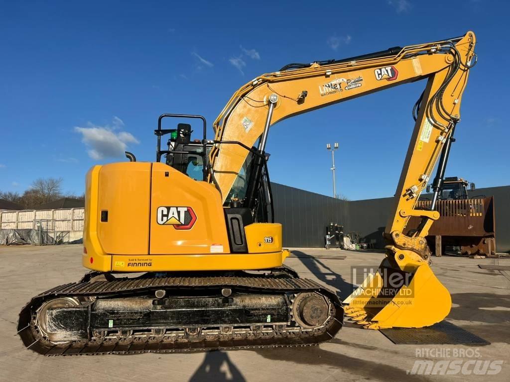 CAT 315 Kāpurķēžu ekskavatori