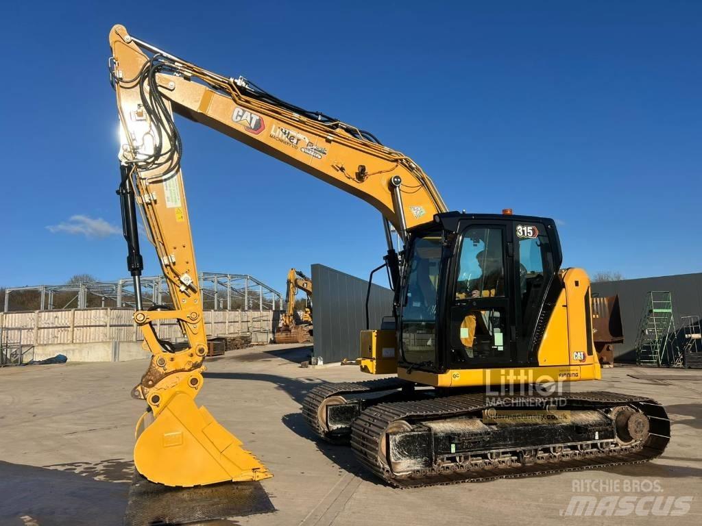CAT 315 Kāpurķēžu ekskavatori