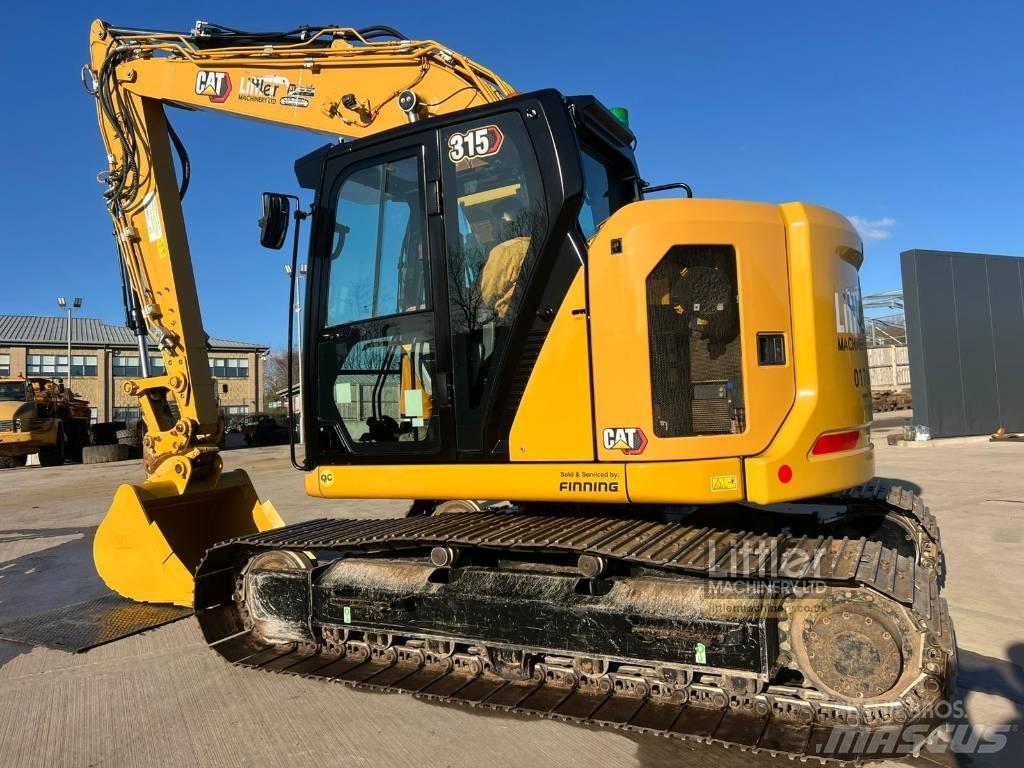 CAT 315 Kāpurķēžu ekskavatori