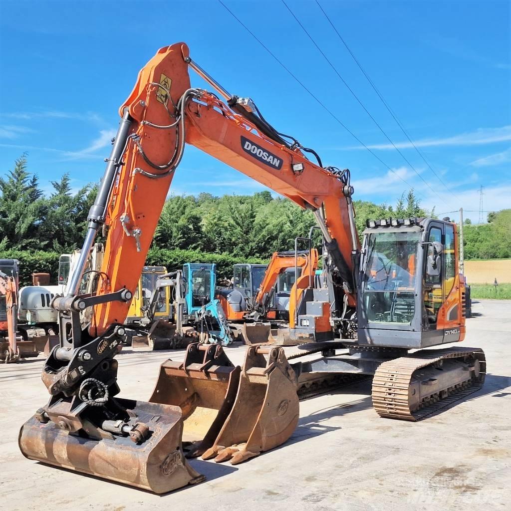 Doosan DX 140 LCR-5 Kāpurķēžu ekskavatori