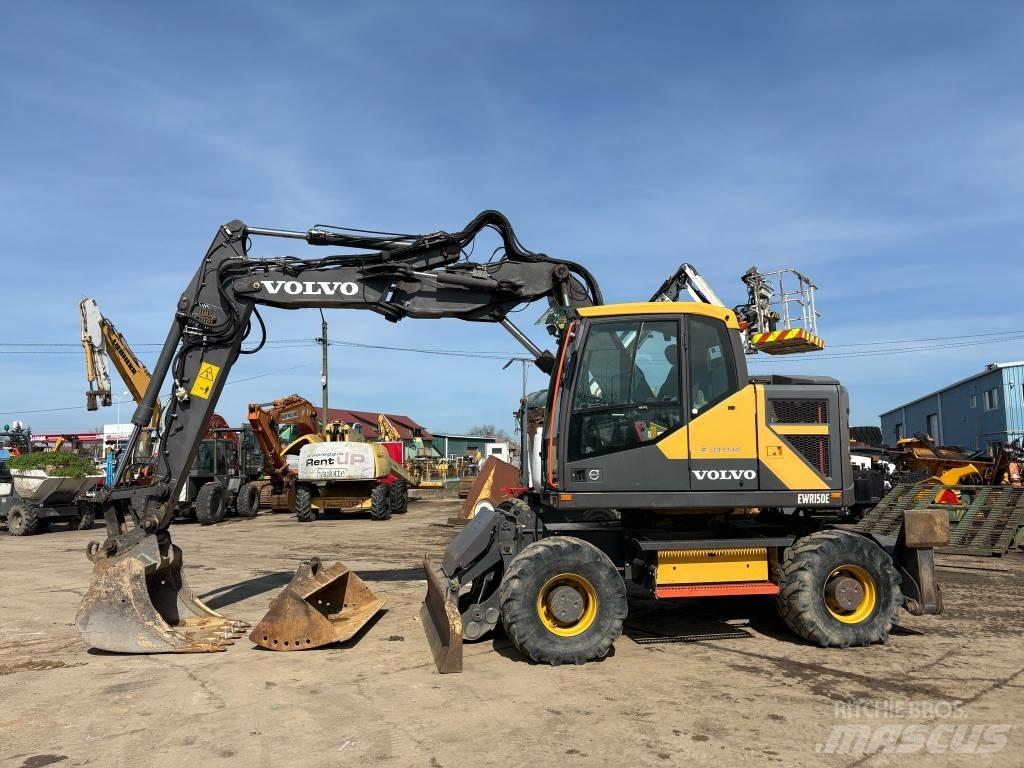 Volvo EW 150E Ekskavatori uz riteņiem