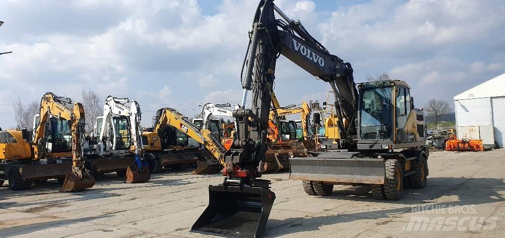 Volvo EW 160 E Ekskavatori uz riteņiem