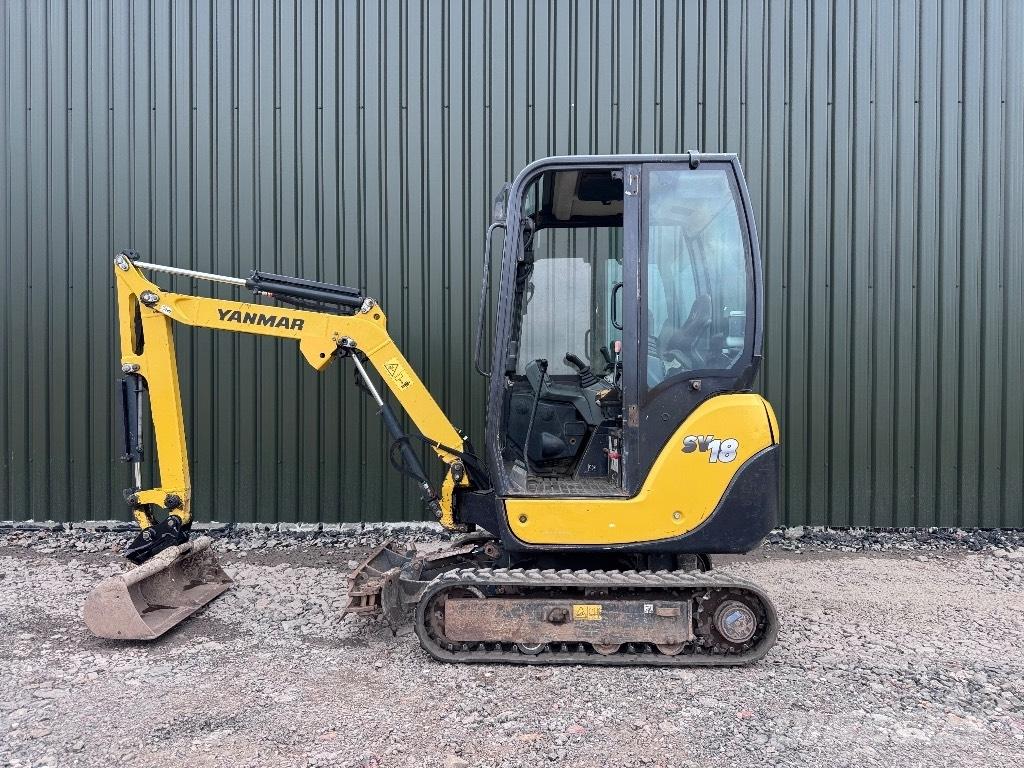 Yanmar SV 18 Mini ekskavatori < 7 t