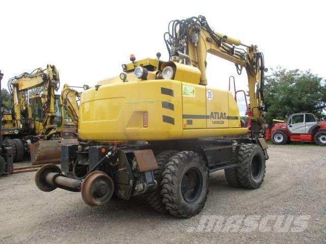 Atlas 1604 ZW Ekskavatori uz riteņiem