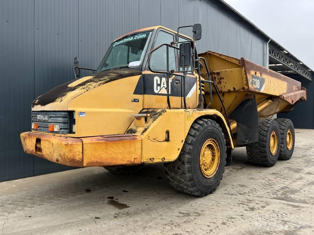 CAT 730 Artikulētie pašizgāzēji