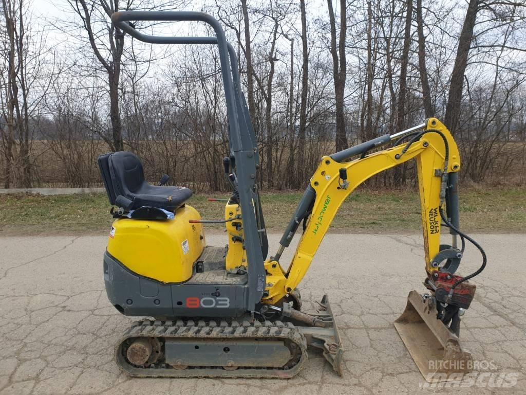 Wacker Neuson 803 Mini ekskavatori < 7 t
