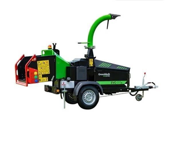 Greenmech EVO 165D Koksnes šķeldotāji