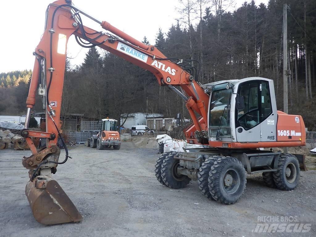 Atlas 1605 M Ekskavatori uz riteņiem