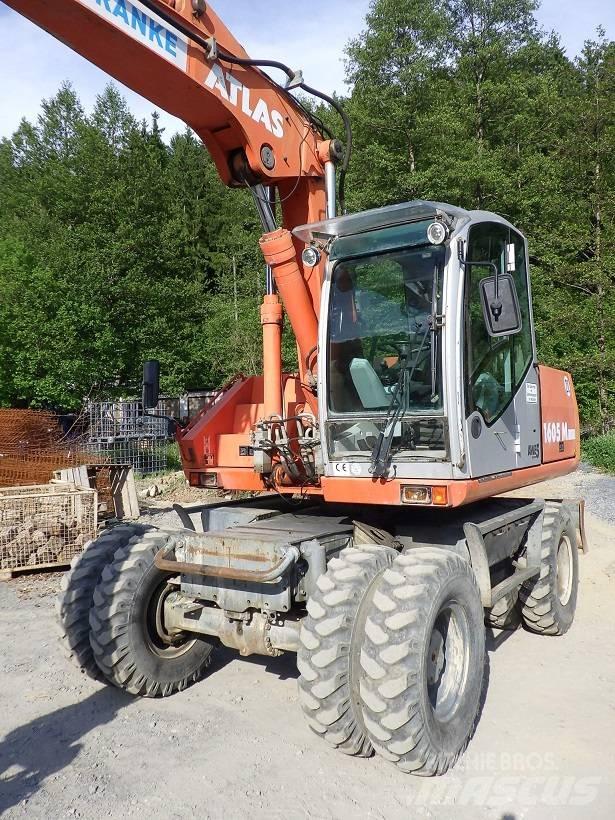 Atlas 1605 M Ekskavatori uz riteņiem