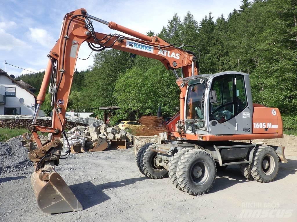 Atlas 1605 M Ekskavatori uz riteņiem