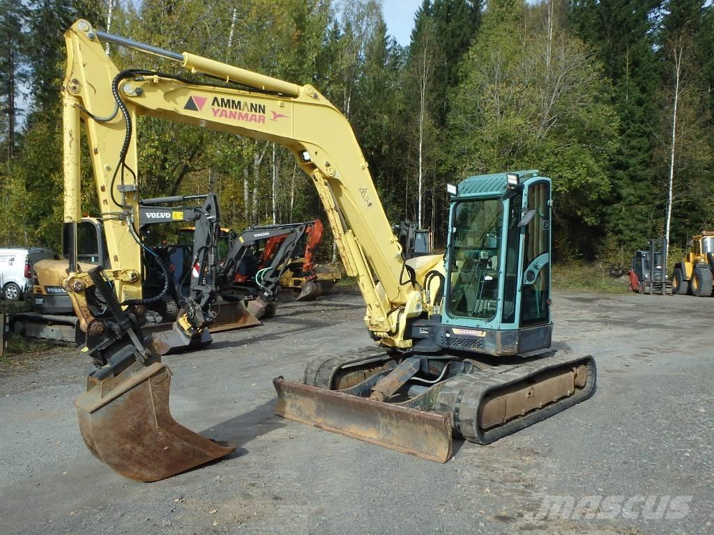 Yanmar Vio 75 A Vidēja lieluma ekskavatori 7 t - 12 t