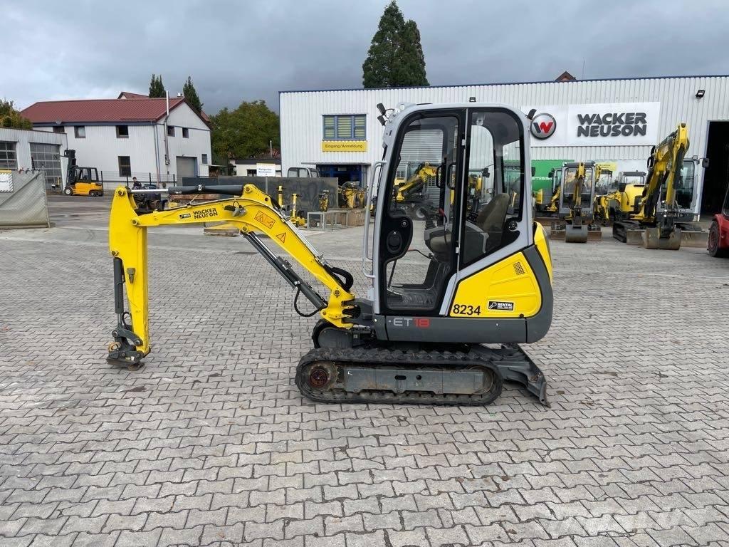 Wacker Neuson ET18 Kāpurķēžu ekskavatori