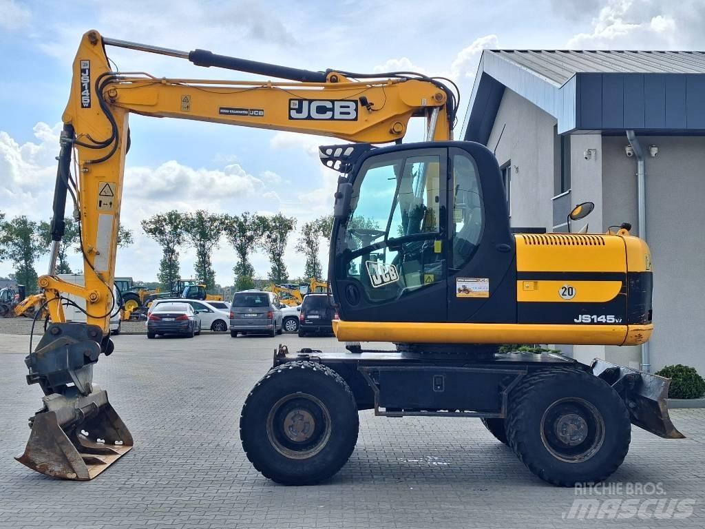 JCB JS 145 W Ekskavatori uz riteņiem
