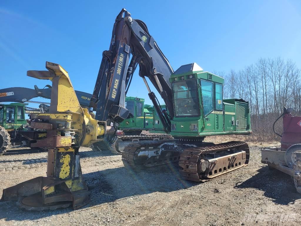 John Deere 853 Zaru savācēji