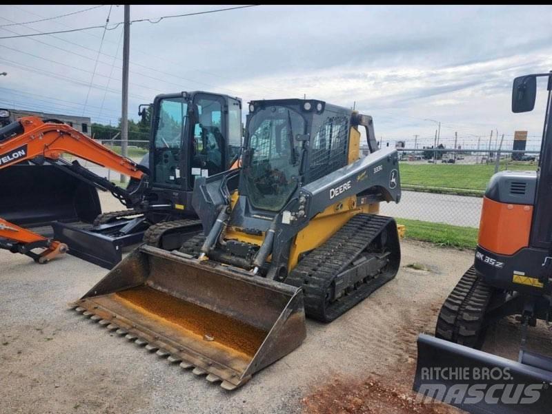 John Deere 333G Lietoti riteņu kompaktiekrāvēji