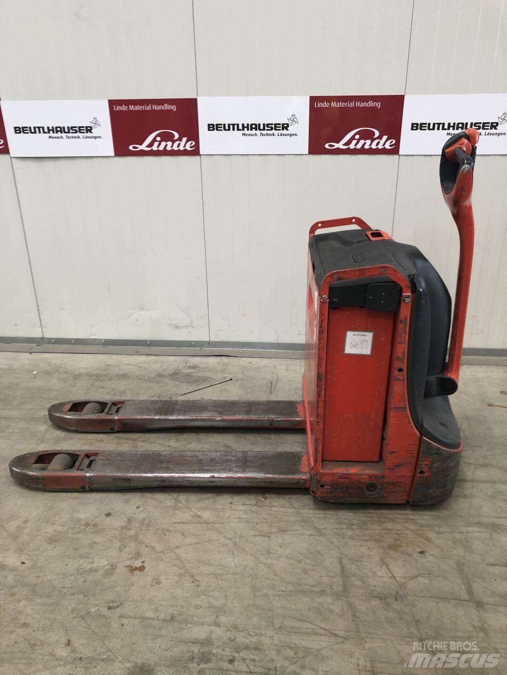 Linde T16 Zemie palešu pacēlāji