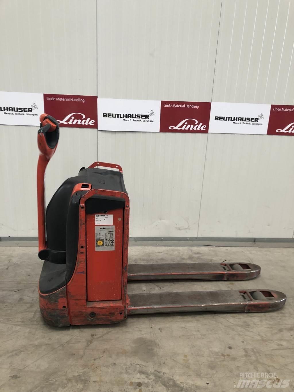 Linde T16 Zemie palešu pacēlāji